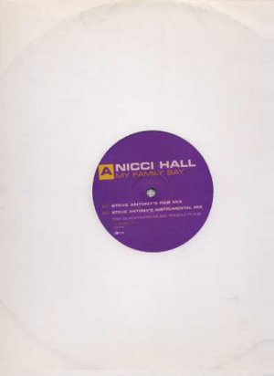 Nicci Hall - My Family Say - UK 12" Single - 12DOME119 ex/ex