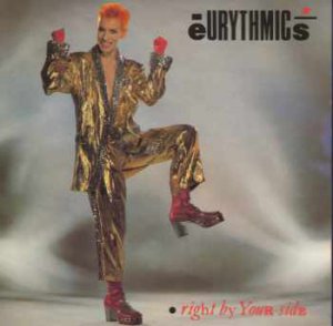 Eurythmics - Right By Your Side - UK 7" Single - DA4 ex/m