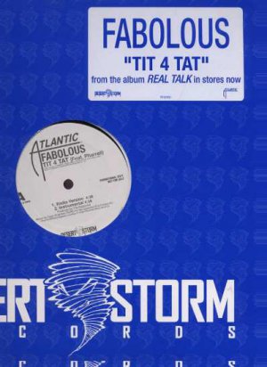 Fabolous Ft Pharrell - Tit For Tat - USA 12" Single - PR301631 ex/m
