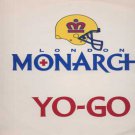 London Monarchs - Yo-Go - UK 12" Single - YOGOIT ex/m