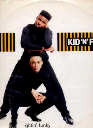 Kid 'n' Play - Gittin' Funky - UK 12" Single - COOLX168 ex/ex