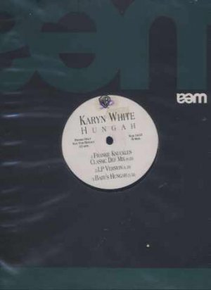 Karyn White - Hungah - UK 12" Single - SAM1433 ex/ex
