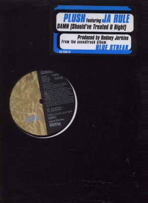 Plush Ft Ja Rule - Damn - USA 12" Single - EAS42957 ex/m