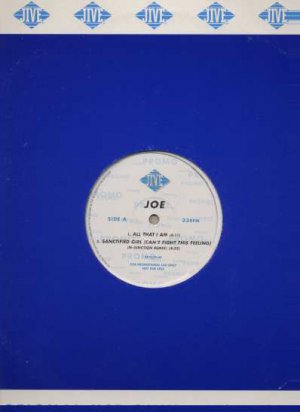 Joe - All That I Am - UK 12" Single - 051853-OP ex/m