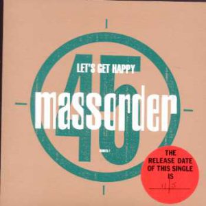 Mass Order - Let's Get Happy - UK 7" Single - 65873-7 ex/m