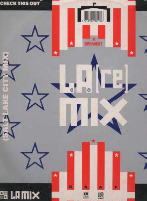 LA Mix - Check This Out - UK 12" Single - USAF629 vg/vg
