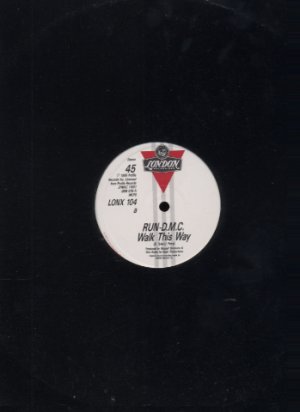 Run-D.M.C. - Walk This Way - UK 12" Single - LONX104 ex/ex