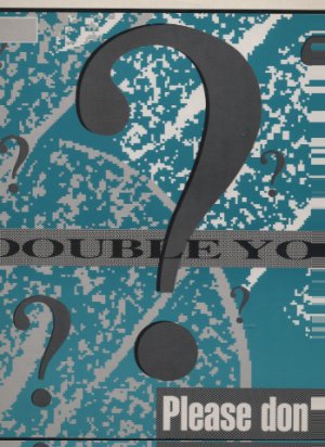 Double You - Please Don't Go - Germany 12" Single - ZYX6748-12 m/m