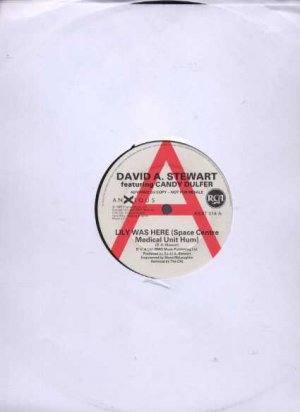 David A. Stewart Ft Candy Dulfer - Lily Was Here - UK 12" Single - ANXT014 ex/e