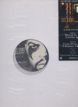Ice Cube - War & Peace - UK 12" Single - LPDJ161 m/m