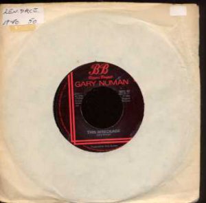 Gary Numan - This Wreckage - UK 7" Single - BEG50 ex/ex