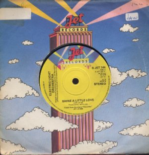 Electric Light Orchestra - Shine A Little Love - UK 7" Single - SJET144 ex/ex