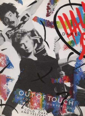Daryl Hall & John Oates - Out Of Touch - UK 12" Single - RCAT449 vg/vg