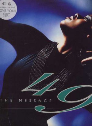 49ers - The Message - UK 12" Single - 12BRW257 vg/ex