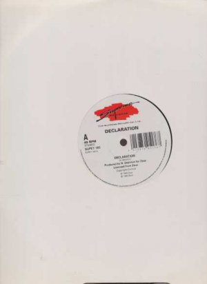 Declaration - Declaration - UK 12" Single - SUPET183 ex/ex