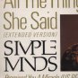 Simple Minds - All The Things She Said - UK 12" Single - VS860/12 vg/ex