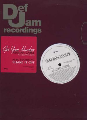 Mariah Carey - Get Your Number - EU 12" Single - GETDJ1 ex/m