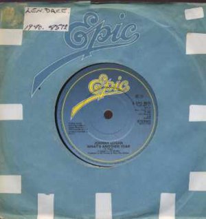 Johnny Logan - What's Another Year - UK 7" Single - SEPC8572 f/ex