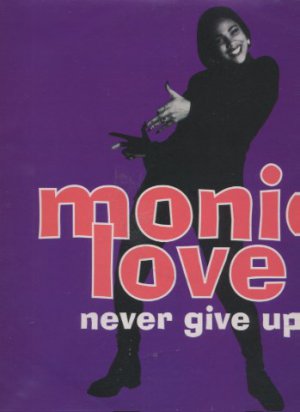Monie Love - Never Give Up - UK 12" Single - 12cool276 ex/m