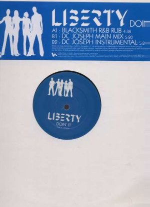 Liberty - Doin' It - UK 12" Single - VVR5017790P ex/m