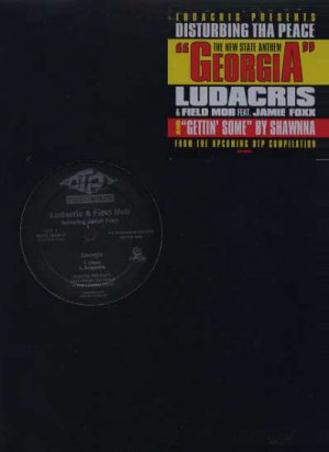 Ludacris & Field Mox Ft Jamie Foxx - Georgia - USA 12" Single - DEFR16424-1 ex/