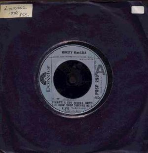 Kirsty MacCol - There's A Guy Works Down The Chip Shop... - UK 7" Single - POSP2