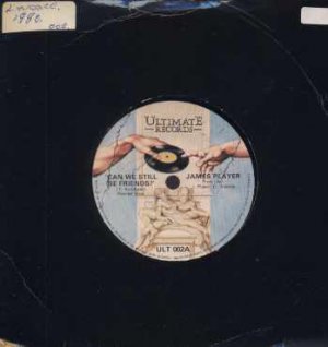 James Player - Can We Still Be Friends? - UK 7" Single - ULT002 vg/ex
