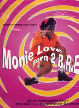 Monie Love - Born 2 B.R.E.E.D. - USA 12" Single - 40641-0 m/m