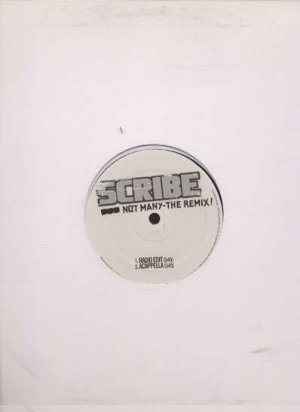 Scribe - Not Many - The Remix! - UK 12" Single - DRT12003 ex/m