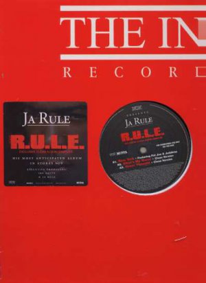 Ja Rule - R.U.L.E. - Clean Album Sampler - EU 12" Single - RULEDJ1 ex/m
