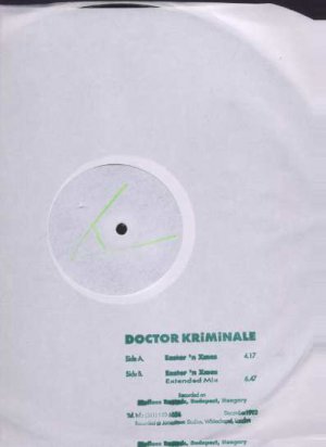 Doctor Kriminale - Easter 'n Xmas - Hungary 12" Single -  m/m