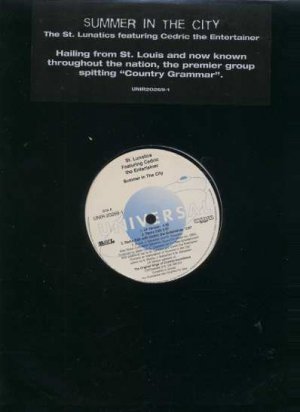 St. Lunatics Ft Cedric The Entertainer - Summer In The City - USA 12" Single -