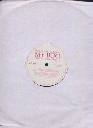 Usher & Alicia Keyes - My Boo - EU 12" Single - 652271 ex/m