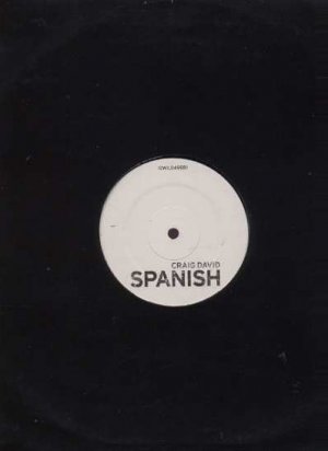 Craig David - Spanish - UK 12" Single - 12WILD49RB1 ex/ex