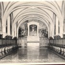 St Hugh's Charterhouse. The Father's Chaptel house Postcard 1965