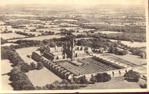 St Hugh's Charterhouse. Postcard 1951