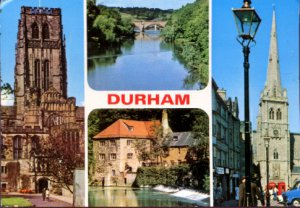 Durham Postcard Multiview x 4 Dennis