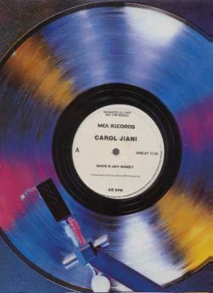 Carol Jiani - Such A Joy Honey - UK 12" Single - WMCAT1130 vg/vg