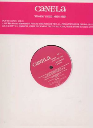 Canela - Sponsor (I Need I Need I Need) - USA 12" Single - DRMR1356-1 ex/m