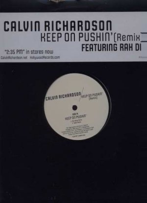 Calvin Richardson - Keep On Pushin' - USA 12" Single - ED11644-1 ex/m