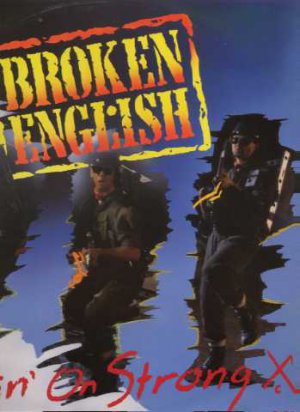 Broken English - Comin' On Strong - UK 12" Single - 12EM5 vg/vg