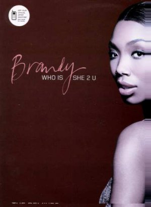 Brandy - Who Is She 2 U - UK 12" Single - AT0192T2 ex/m