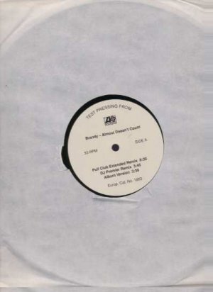 Brandy - Almost Doesn't Count - UK 12" Single - SAM0099 ex/m