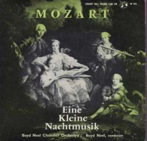 Boyd Neel Chamber Orchestra - Eine Kleine Nachtmusik - UK 7" Single - M931 ex/m