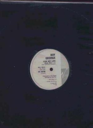 Boy George - Live My Life - UK 12" Single - BOY10512 ex/m