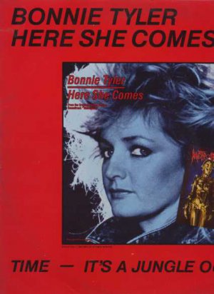 Bonnie Tyler - Here She Comes - Holland 12" Single - A124637 vg/vg