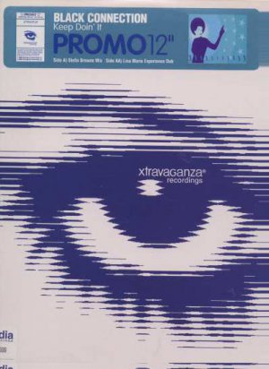Black Connection - Keep Doin' It - UK 12" Single - XTRAVDJ8 ex/m