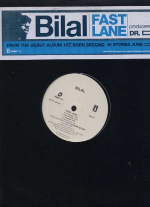 Bilal - Fast Lane - USA 12" Single - INTR-10408-1 ex/m