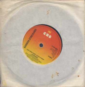 Barbra Streisand - Love Theme - UK 7" Single - SCBS4855 ex/ex