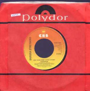 Barbra Streisand - Evergreen - UK 7" Single - SCBS4855 ex/m